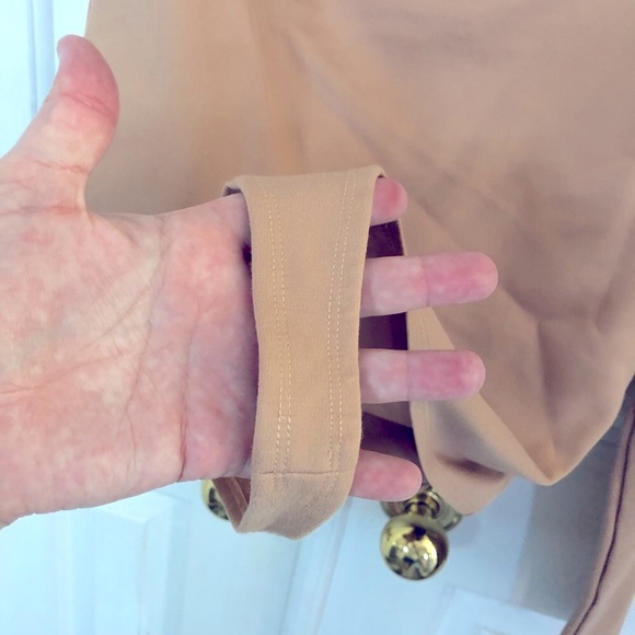 LPA tan one shoulder thong bodysuit - Picture 2 of 7